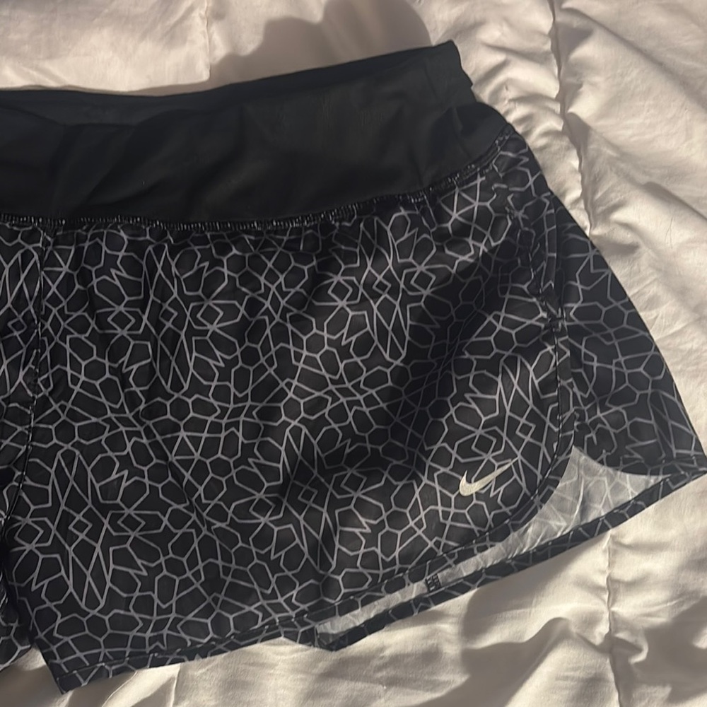 Nike Black and grey running women’s shorts XL